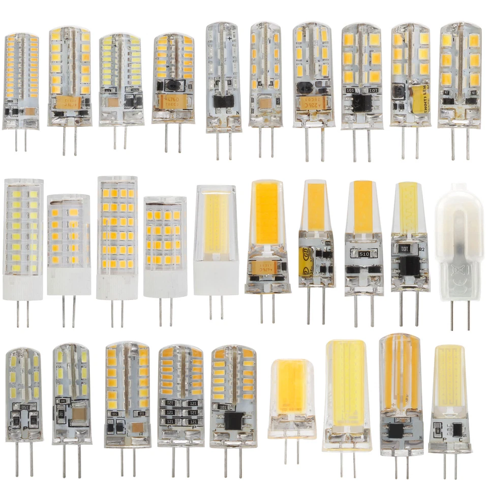 Dimmable G4 G9 E14 LED Bulb 2835 3014 COB Lamp Led Replace Halogen Chandelier - Image 2 of 4