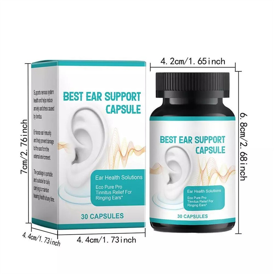 Ultimate Tinnitus Relief Stop Ear Ringing Natural Remedy Capsules Best