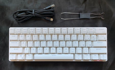 RK ROYAL KLUDGE RK61 Wired 60 Mechanical Gaming Keyboard Dual Mode RGB Backlit