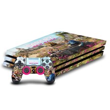 OFFICIAL FAR CRY NEW DAWN KEY ART VINYL SKIN DECAL FOR SONY PS4 PRO BUNDLE