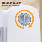 2X Automatic Pet Feeder Timer Bowl Cat Dog Food Dispenser Dish