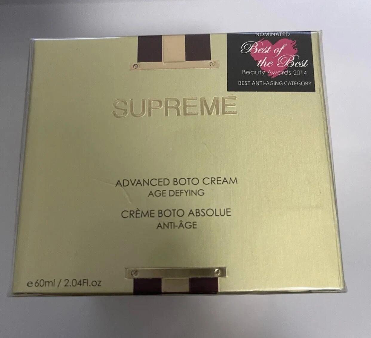 crème pour bottes supreme advanced neuve soin visage traitement