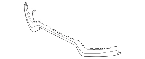 GENUINE AUDI RS5 10-16 Front Bumper Spoiler Trim Primed 8T0807110GRU OEM