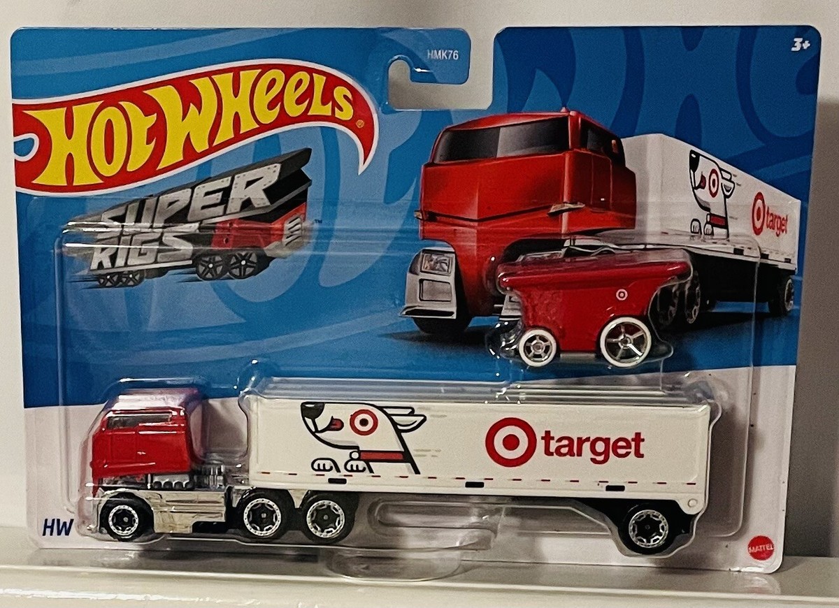 Hot wheels Bullseye's Big Rig with Cart Super Rigs Sold out