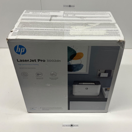 HP LaserJet Pro 3002dn A4 Mono Laser Printer 3G651F - Picture 4 of 10
