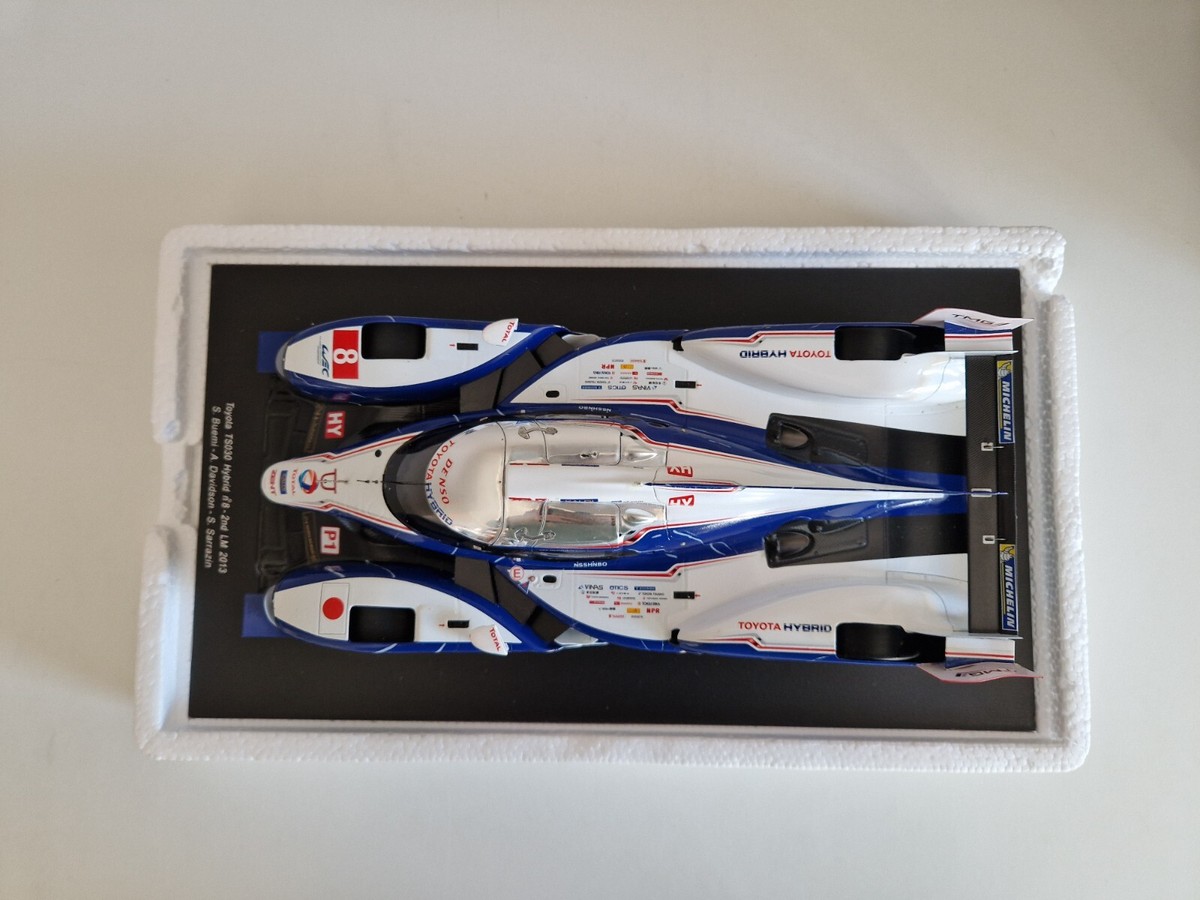 1/18 sparkmodel TOYOTA TS030 Hybrid ８号車 Spark 1/18 Toyota TS030 Buemi/Davidson/Sarrazin - 2nd Le