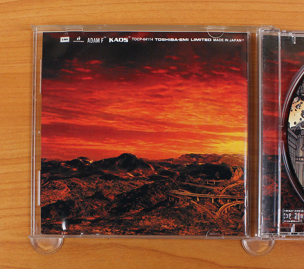 Adam F - Kaos: The Anti-Acoustic Warfare CD (Japan 2001 Adam F - Kaos: The Anti-Acoustic Warfare CD (Japan 2001