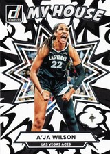 A'Ja Wilson #5 My House Color Match 2025 Panini WNBA Donruss