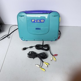 SEGA PICO Console with 1 Game & Cables Tested Working SEE PICS