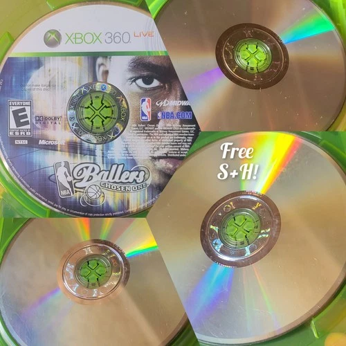 NBA Ballers: Chosen One Game Disc Only  (Microsoft Xbox 360, 2008) FREE S+H !