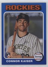 2024 Topps Heritage High Number Dark Blue Border Connor Kaiser #700 1i0l