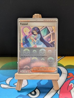 Pokemon TCG - SV: Black Bolt - Fenchel (Poke Ball Pattern) 082/086 NM