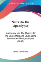 Henry Girdlestone | Notes On The Apocalypse | Taschenbuch | Englisch (2009)
