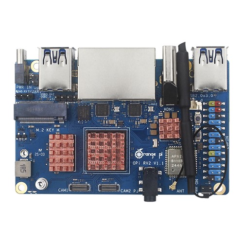 Radiateur Carte Développement Orange Pi RV2 Dissipateur thermique en cuivre pur. - Zdjęcie 11 z 11