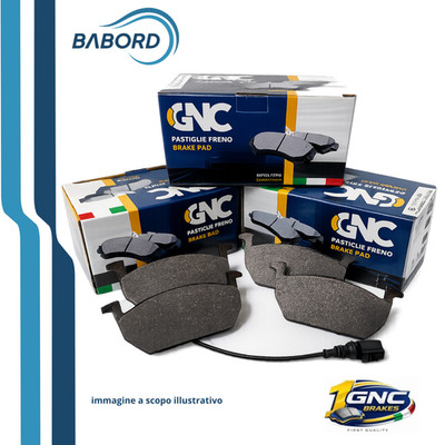 GNC P1105 Vordere Bremsbeläge Set OE 71770062 für Fiat Grande Punto