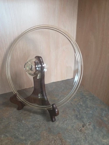 Vintage Pyrex 10" Clear Glass Round Lid C-K 626-C