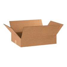 20 x 12 x 4 Corrugated Cardboard Boxes, Flat 20"L x 12"W x 4"H, Pack of 25  ...
