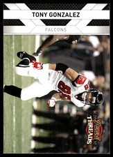 Tony Gonzalez 2010 Panini Threads #8 Falcons NFL READ FREE SHIPPING AutographDen