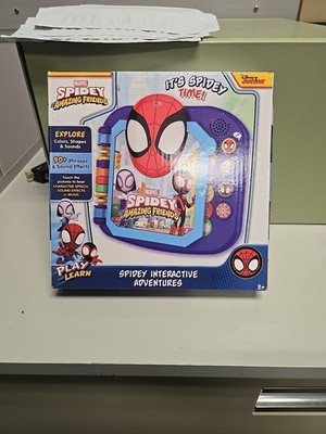 Brand New eKids Spidey and His Amazing Friends Interactive Learning Book/Tablet