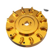 Gold Speedway Billet Flywheel Aluminum For Predator 212cc Hemi Go Kart Bike