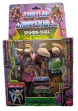 MOTU x Nickelodeon TMNT Splinter-Skull NIB Turtles of Grayskull Metal-Boto