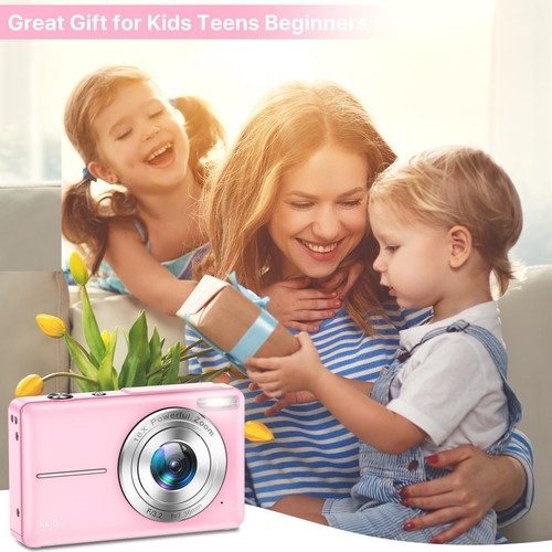 Upgraded FHD 1080P Digital Camera with Strap 32GB SD Card 16X Digital Zoom - Picture 7 of 7