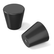 homdiy 10 Pack Black Knobs for Dresser Black Cabinet Knobs Small Drawer Pulls...