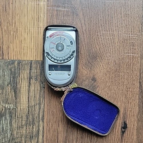 Sekonic Auto Leader L-38 Cella di Esposizione Fotoelettrica LVS EVS Misuratore di Luce - Foto 1 di 7