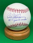 OREL HERSHISER Autograph Auto Baseball OMLB PSA/DNA Authentic Inscribed Dodgers