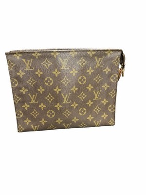Louis Vuitton Monogram Toiletry 26 Pouch Clutch Cosmetic Bag