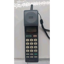 Sony CM-H333 Mars Bar Vintage Cell Phone 1992 Mobile Brick Phone Prop Untested