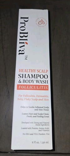 Folliculitis Shampoo for Dry Scalp and Dandruff Soothing Psoriasis Ringworm 8 oz