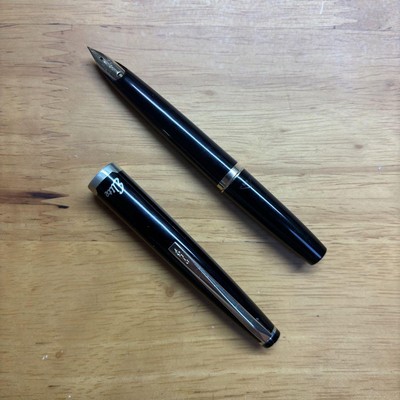 18K PILOT POSTING 万年筆 Elite KC-23 18K Pilot Posting Pen Elite Kc-23 Vintage, Includes Ink