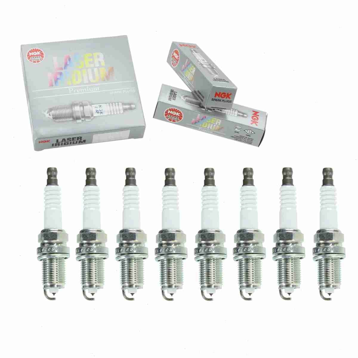 8 pc NGK 4589 Laser Iridium Spark Plugs