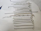 Lot Vintage Pocket Watch Chains Watch Holders 20pcs Pocket Watch Chain Very Rare