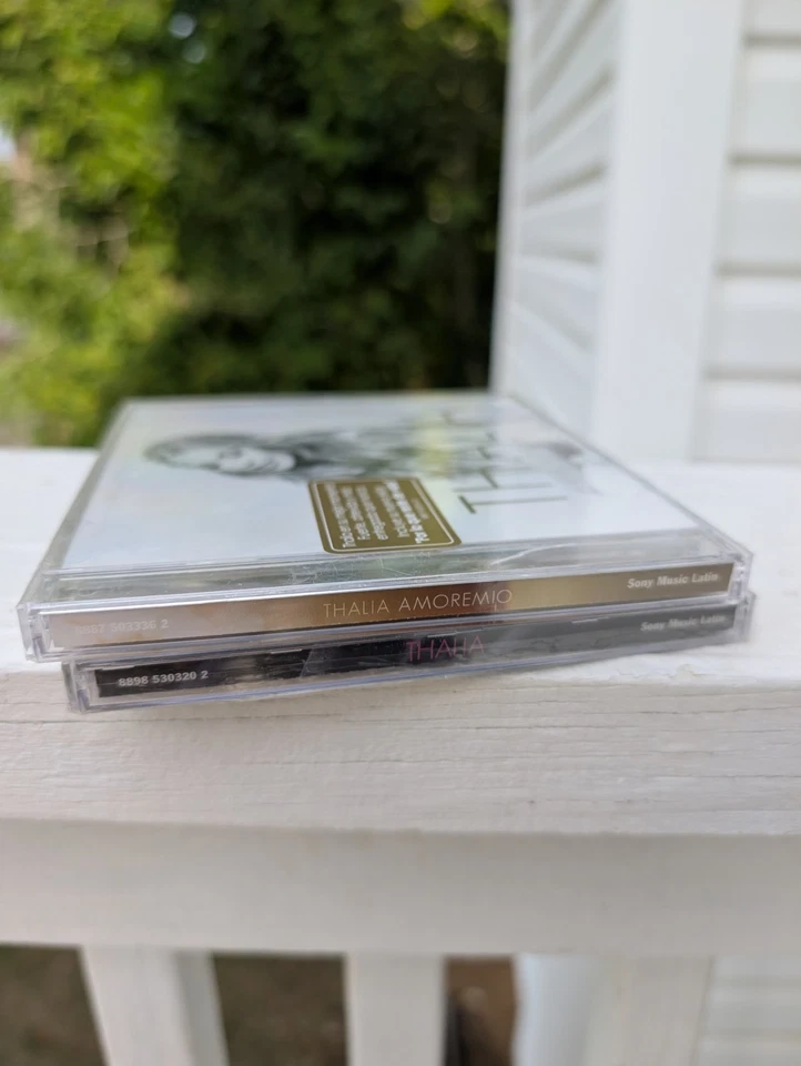 THALIA CD Lot of 2 Amoremio Latina NEW AND SEALED! Foto 4 de 4