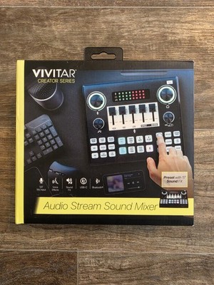  Vivitar Creator Series Audio Stream Sound Mixer