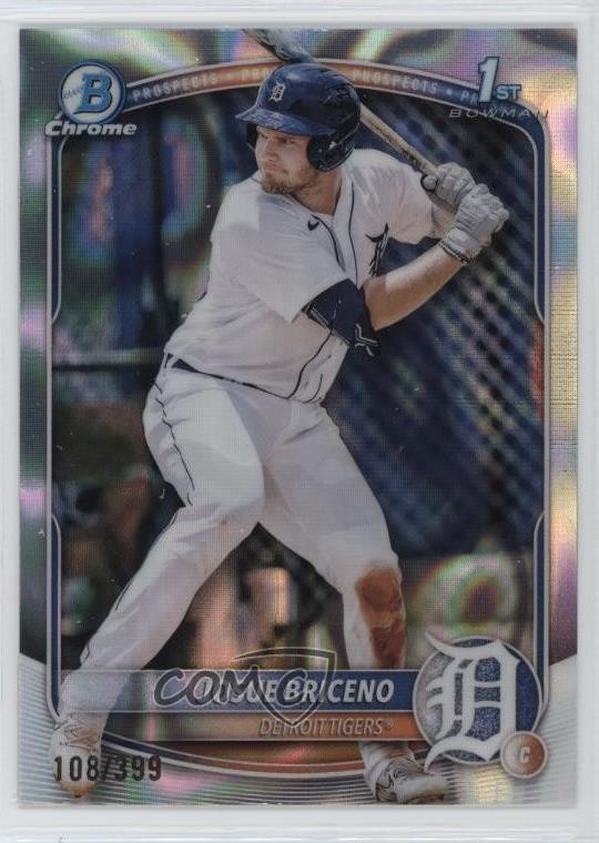 2025 Bowman Chrome Prospects Lava Refractor /399 Josue Briceno #BCP-13 13ke