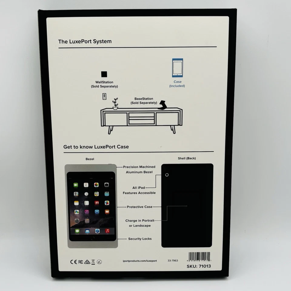 Iport Luxeport Case For IPAD AIR 1 | 2 | PRO 9.7 | 5th Gen Silver 71013 - Image 2 of 4