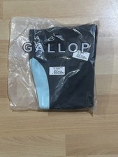 Girls Classic Two Tone Jodhpurs, Gallop Girls Jodhpurs, Sky Blue, 20"