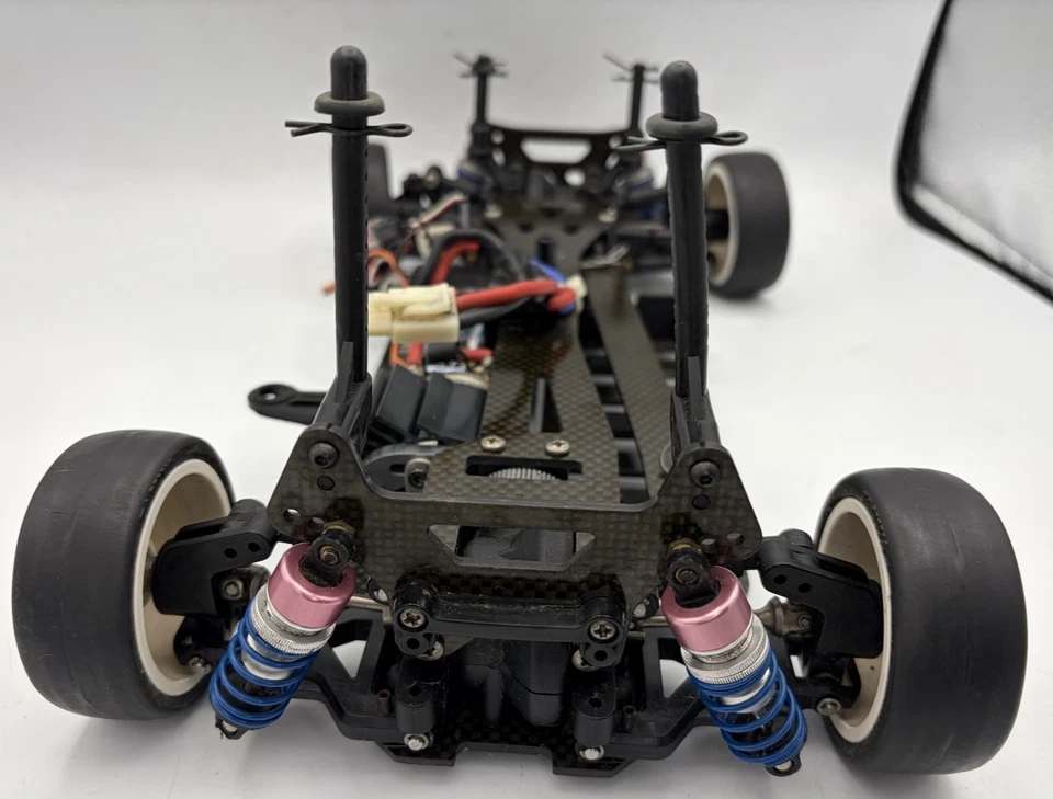 For parts Tamiya  TB evolution chassis with ESC and motor vintage rare - Image 4 of 4