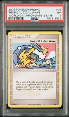 トロピカルウェーブ　ピカチュウ　2006 Spec Details