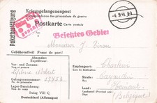 693651) DR Kriegsgefangenenpostkt. 2.WK Stalag VIIIC Sagan Schlesien