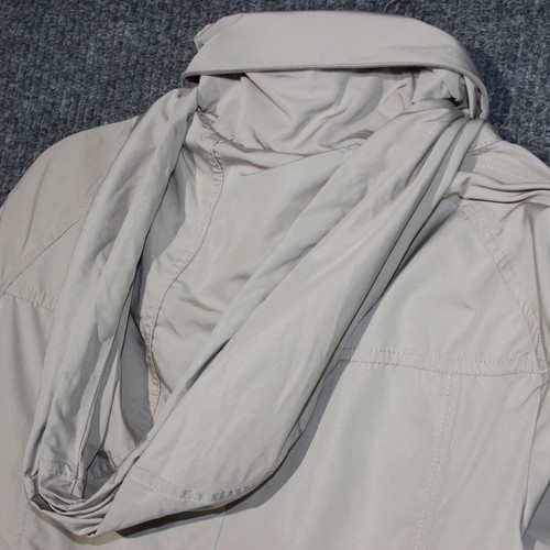 Orvis Womens XL Lightweight Beige Jacket Coat Full Zip Fishing Packable Hoodie - Picture 9 of 9