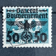 1940 Polonia 50gr Occupazione Tedesca Nella Seconda Guerra Mondiale MH M146