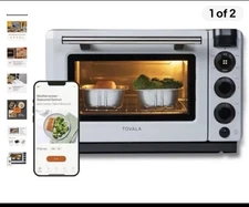 Tovala Smart Oven - WiFi Countertop Convention Oven Air Fry Toast Bake - NEW