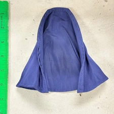 SU-C-MOV-SEN: 1/12 scale Dark Blue Wired cape for Marvel Legends Movie Sentry