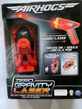 DAMAGE BOX NEW Air Hogs Zero Gravity Laser, Wall-Climbing Race Car, Red