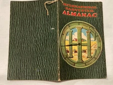 1917 International Harvester Company IHC Almanac Farm Machinery Chicago ILL