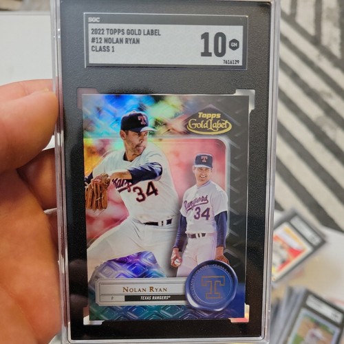 2022 Topps Gold Label - Class 1 #12 Nolan Ryan SGC 10